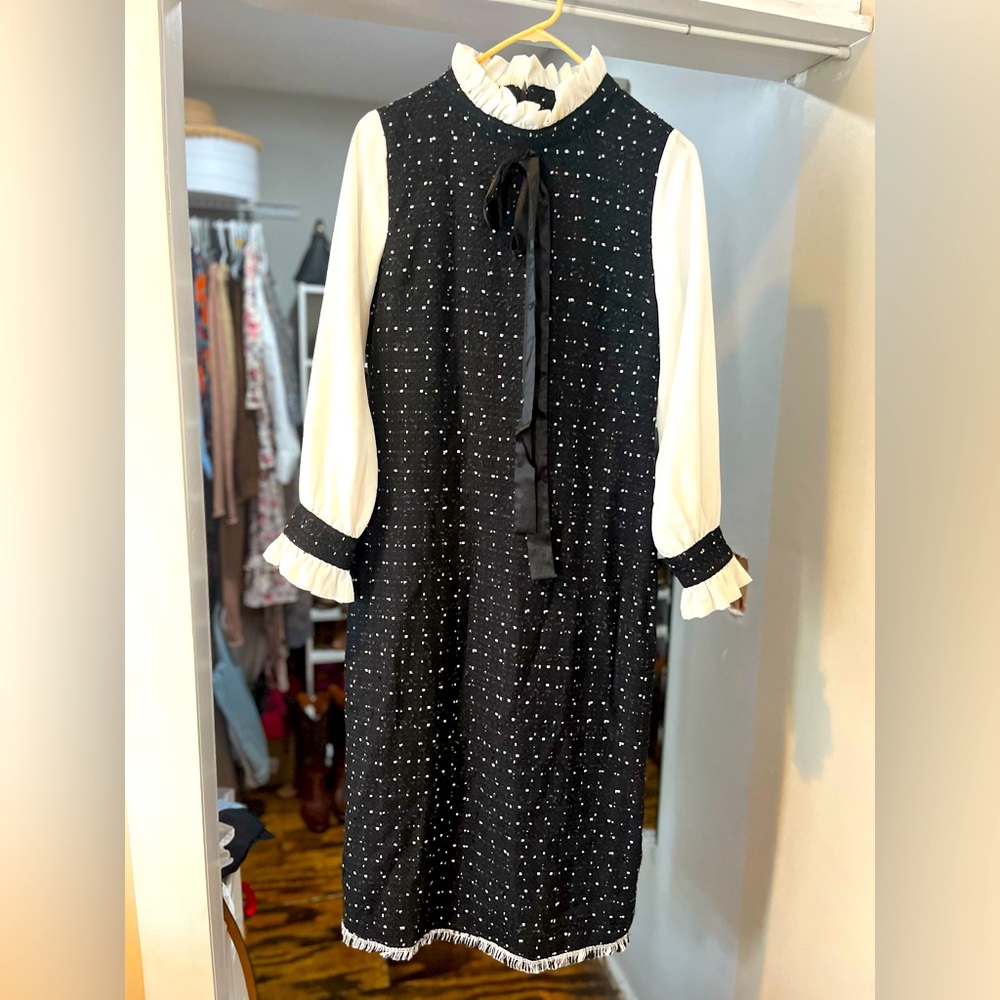 Tweed Dainty Jewell dress